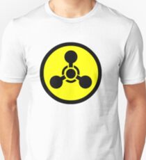 Sarin Gas Symbol Slim Fit T-Shirt