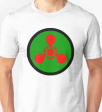 Sarin Gas Symbol Slim Fit T-Shirt