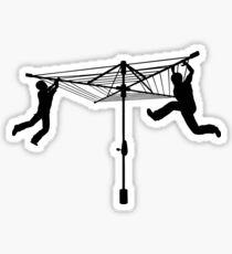 Merry Go Hills Hoist Sticker