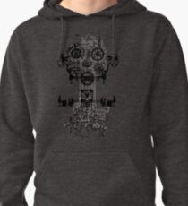 Ghost In The Society Machine Pullover Hoodie