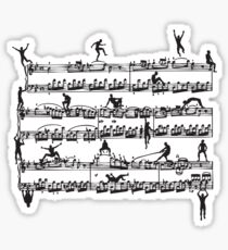 Mozart Men Sticker