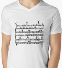 Mozart Men Men's V-Neck T-Shirt