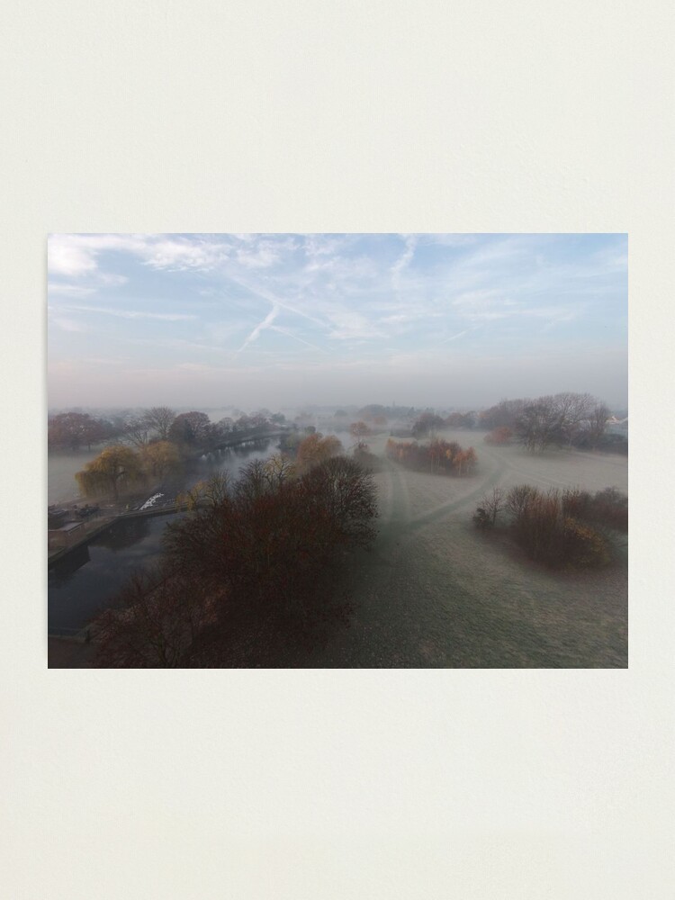 Alternate view of Harrowlodge Park in the mist 3 Photographic Print