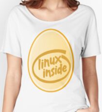 LINUX INSIDE Women's Relaxed Fit T-Shirt