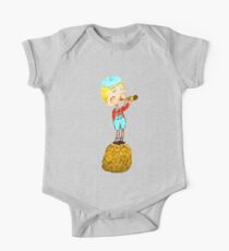 Little Boy Blue Baby Body Kurzarm