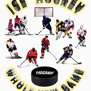 Hockey Sticker For Laptop Baby T-Shirt for Sale by Sticker-Tee