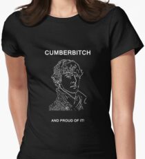 Cumberbitch and proud of it! Women's Fitted T-Shirt