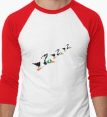 8-Bit Nintendo Duck Hunt 'Trio' Men's Baseball ¾ T-Shirt