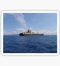 Containerschiff Sticker