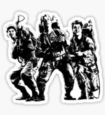 Ghostbusters Film Poster Silhouette Sticker