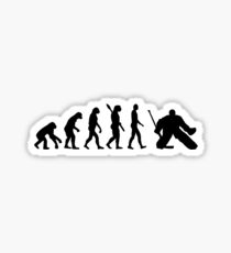 Evolution Goalie Hockey Sticker