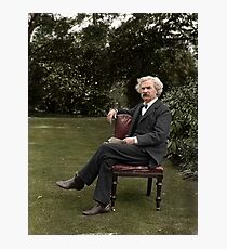Mark Twain Photographic Print