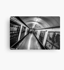 Underground Metal Print