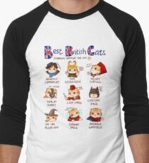 Best British Cats (BBC) Men's Baseball ¾ T-Shirt