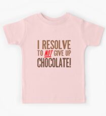 Chocolate Resolution Kids Tee