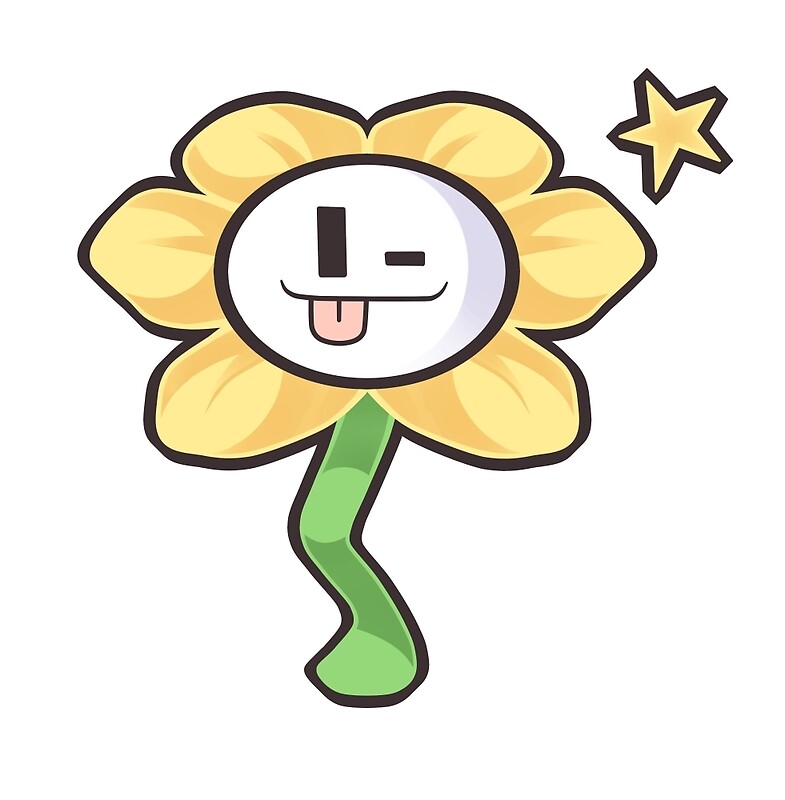 "Surprisingly seductive flower from Undertale" by Stanxiety Redbubble