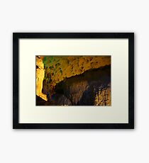 Sung Sot (Surprise) Cave in Ha Long Bay, Vietnam Framed Print