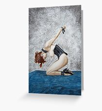 The Waiting Greeting Card