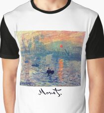 Monet: Impressions of Sunrise Graphic T-Shirt