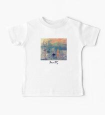 Monet: Impressions of Sunrise Baby Tee