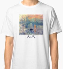 Monet: Impressions of Sunrise Classic T-Shirt