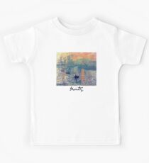 Monet: Impressions of Sunrise Kids Tee
