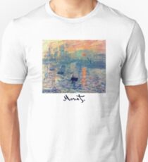 Monet: Impressions of Sunrise Unisex T-Shirt