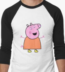 peppa pig Men's Baseball ¾ T-Shirt
