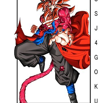 GOGETA SSJ 4 Poster for Sale by memeboyxaxa