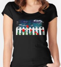 David Lynch's Blue Velvet Women's Fitted Scoop T-Shirt