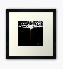 Moon Exit Framed Print