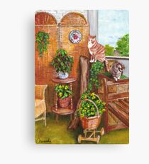 Balcony Scene Canvas Print