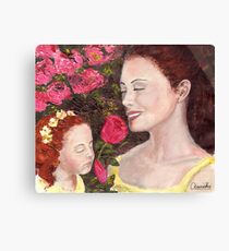 Flower of Womanhood Canvas Print