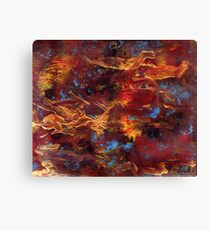 Crossing in cyberspace Canvas Print