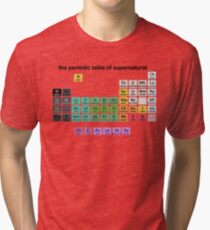 The Periodic Table Of Supernatural Tri-blend T-Shirt