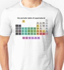 The Periodic Table Of Supernatural Unisex T-Shirt