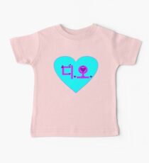 ♥♫I Love EXO-K D.O. Clothes & Stickers♪♥ Baby Tee