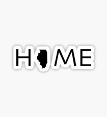 ILLINOIS HOME Sticker