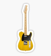 Electric Guitar Sticker