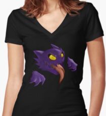 Haunter Women's Fitted V-Neck T-Shirt