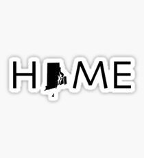 RHODE ISLAND HOME Sticker