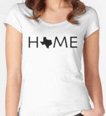 TEXAS HOME Women's Fitted Scoop T-Shirt
