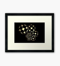 Soccer Balls Framed Print