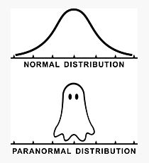 Normal Paranormal Distribution Photographic Print