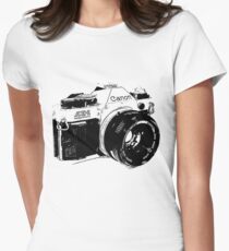 Vintage Canon Camera Women's Fitted T-Shirt