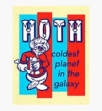 HOTH: COLDEST IN THE GALAXY Photographic Print