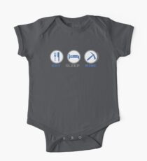 Eat Sleep Mine One Piece - Short Sleeve