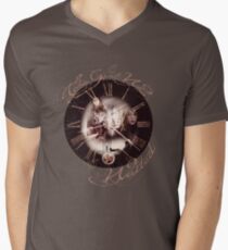 The Girl Who Waited Clock Men's V-Neck T-Shirt