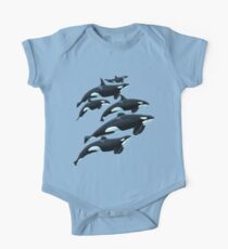 San Antonio Orcas Baby Body Kurzarm