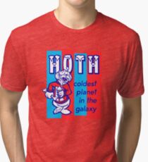 HOTH: COLDEST IN THE GALAXY Tri-blend T-Shirt